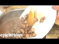 Hungary: Veal Goulash - Brown veal and cook vegetables