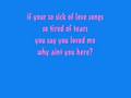 so sick - female - proper karaoke