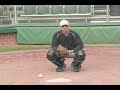 Instructor Brandon Smith on Proper Receiving Stance for Catchers Instructor Brandon Smith on Proper Receiving Stance for Catchers