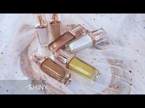 6 色防水シマーフェイスボディグローイルミネーターリキッド