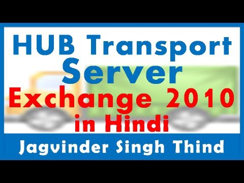 how to recover hub transport server