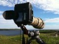 Stephen Oachs Photographing Atlantic Puffins in Newfoundland