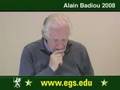 Alain Badiou European Graduate School 2008 7