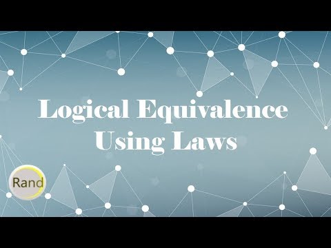 how to prove logical equivalence