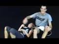 Cole Miller demonstrates the reverse omoplata on Joanne of MMA Girls