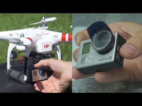 DIY GoPro Hero ND filter - Anti Jello / Artifact Fix
