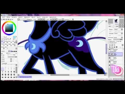 how to draw nightmare moon