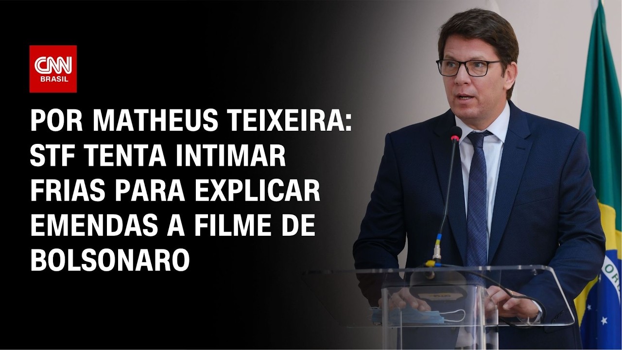 STF tenta há um mês intimar Frias para explicar emenda a filme de Bolsonaro | CNN 360º