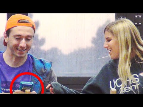 Playing Pokemon In The Library