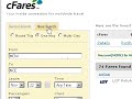 Cfares air flight booking site review