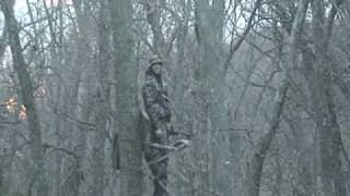 First Archery Buck-Monster Bucks of Kansas Style