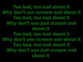 Michael Jackson 2 Bad Lyrics