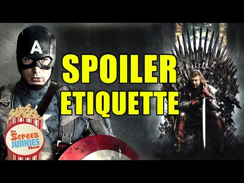 The Idiot's Guide to SPOILER ETIQUETTE