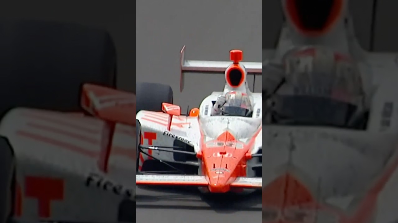 It’s never over until it’s over 🤯 #indycar #racing #indy500