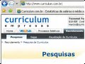 Curriculum.com.br - Pesquisas