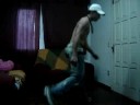 Cafu fritando Rebolation em casa