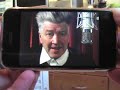 Re: David Lynch on iPhone Re: David Lynch on iPhone