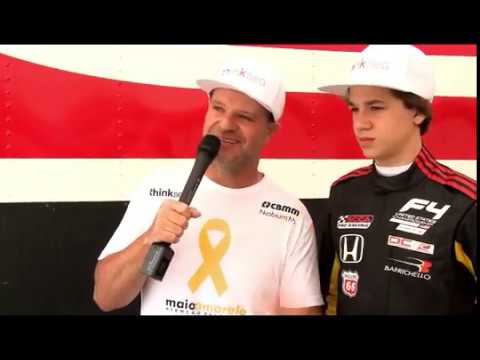 Rubens and Eduardo Barrichello Give a Shout Out to Moms