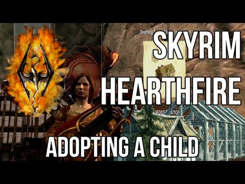 how to i adopt a child in skyrim