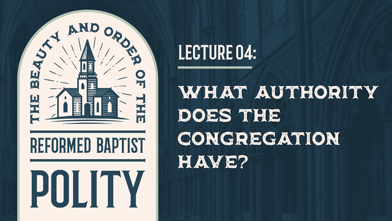 #4 What Authority Does the Congregation Have? by Ptr. Xley Miguel