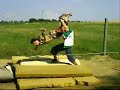 Crucifix head scissor