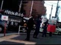Japanese Nationalists roadbloacked on way to Chinese Embassy - Uyoku dantai 右翼団体;