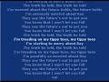 The Hoosiers - Worried about ray KARAOKE LYRICS