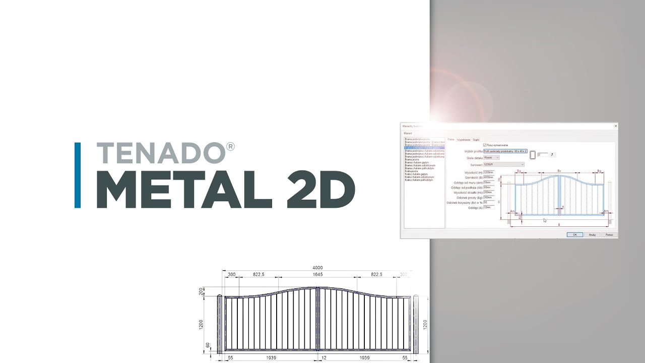 TENADO METAL 2D | Generator bram