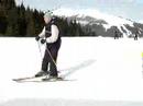 Sally skiing