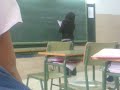 Carolina en el encerado