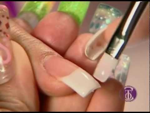 how to fill uv gel nails