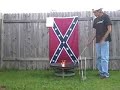 Jack C Hays Flag Burning Protest (Part 1)