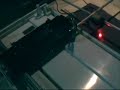 Laser Cutter, all hooked up and printing