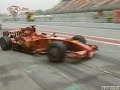 michael schumacher test f2007 in catalunya
