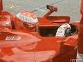 michael schumacher test f2007 in catalunya