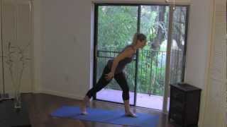 Sunset Stretch stretching yoga jessicasmithtv