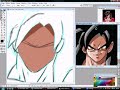 goku ssj4  speed painting