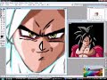 goku ssj4  speed painting