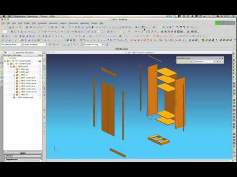 NX6 Mac 86 64 explod view drafting