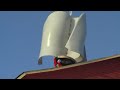 Roof Top Installation: Everwind 10kW VAWT Wind Turbine