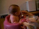 Nesya eating rice Nesya eating rice