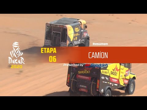 Dakar 2020, Etapa 6: Resumen Camiones