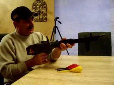 Early 60s Remco Monkey Division Motorized Gun with Dart