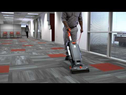 Youtube External Video This intro video from Hoover® shows you all the benefits of their new Hushtone™ line of commercial upright vacuum cleaners.