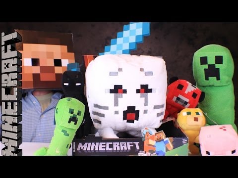 Minecraft Ghast Plush Opening! It's HUGE!