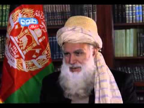 abdul - A TOLOnews exclusive interview with Presidential candidate Abdul Rab Rassoul Sayyaf, former MP.