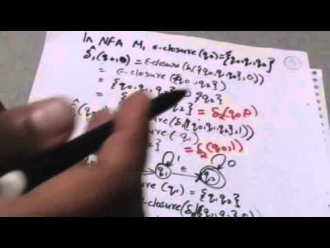 how to eliminate epsilon transition