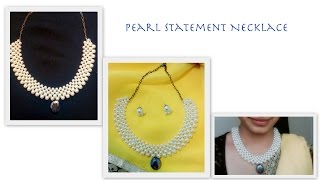 Pearl Statement Necklace