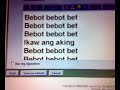 Bebot Black eye Peas with Lyrics Video PhilDutch Bebot Black eye Peas with Lyrics Video PhilDutch