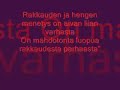 Mc mane - Rakkauden hinta